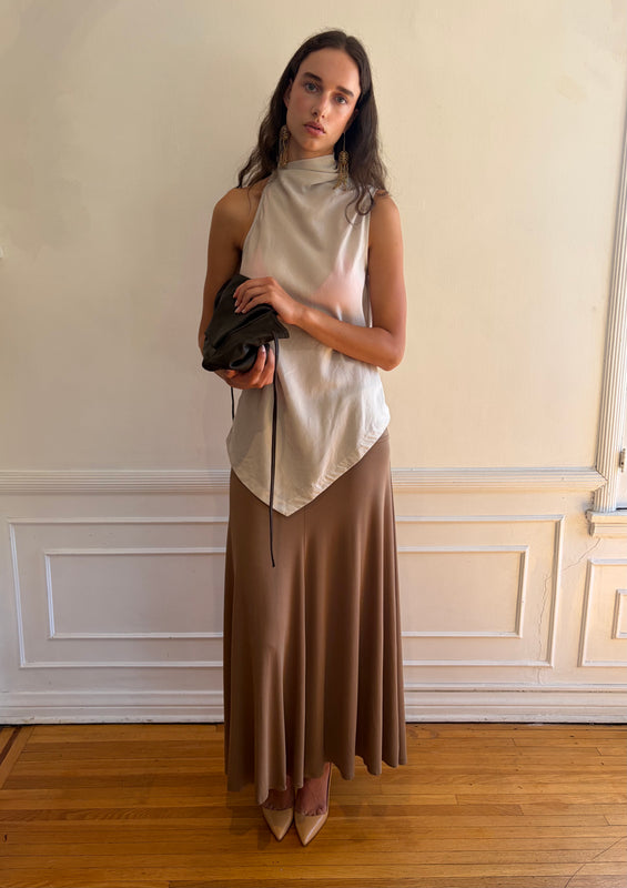 Rumi Skirt - Taupe
