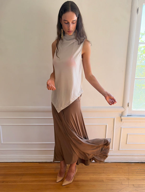 Rumi Skirt - Taupe
