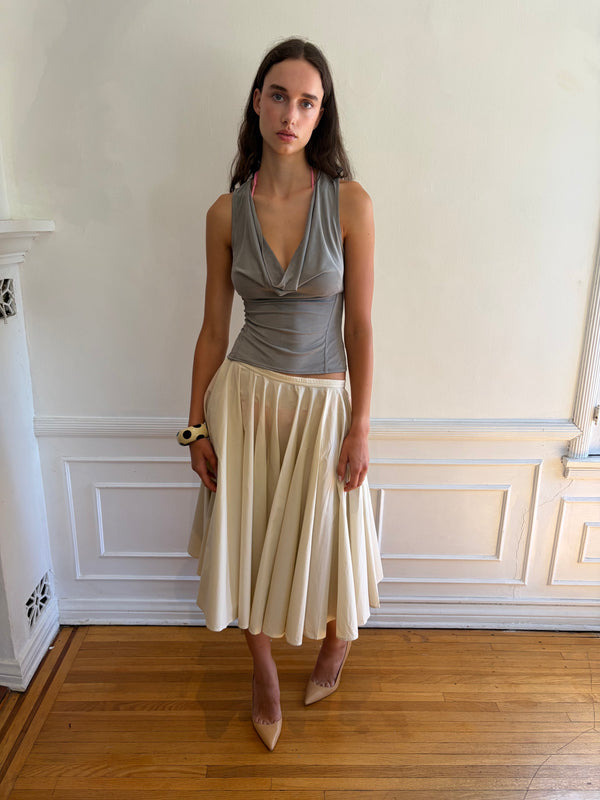 Echo Skirt - Cream