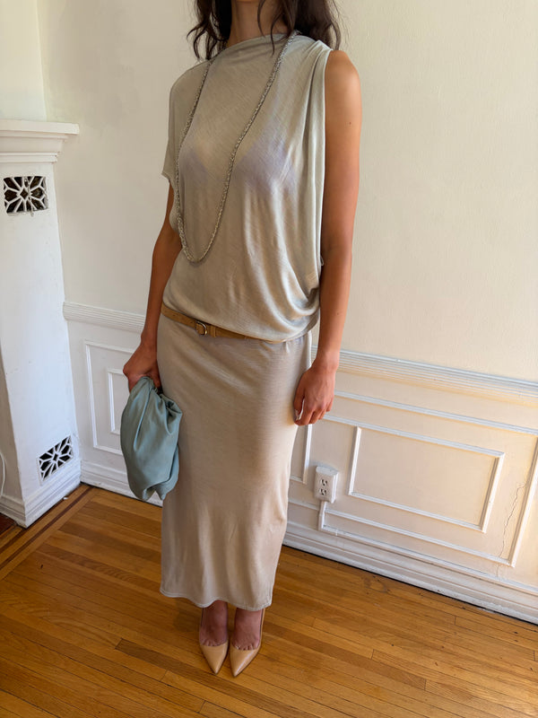 Ornament Dress - Sand