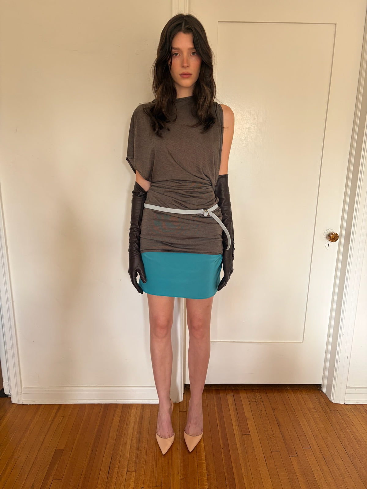 Lea Skirt - Aqua