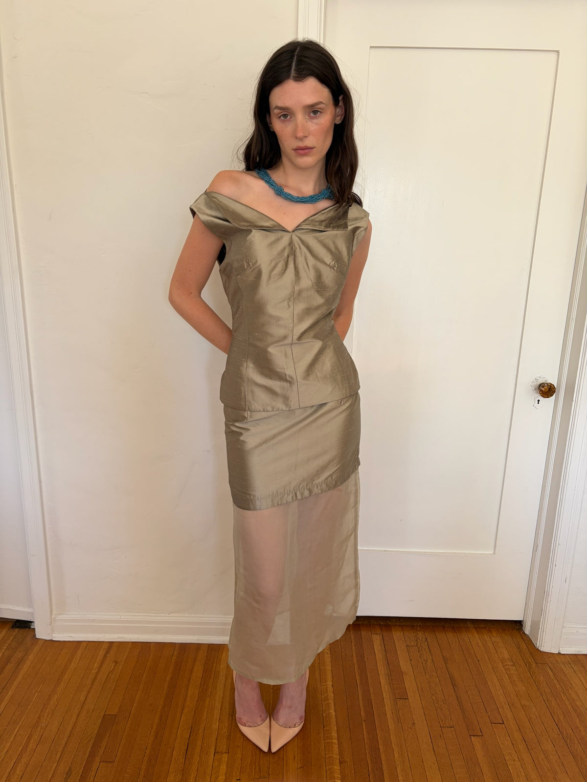 Sculptura Top - Cream
