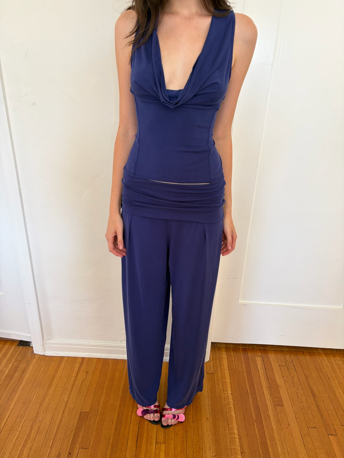 Serene Pant - Cobalt