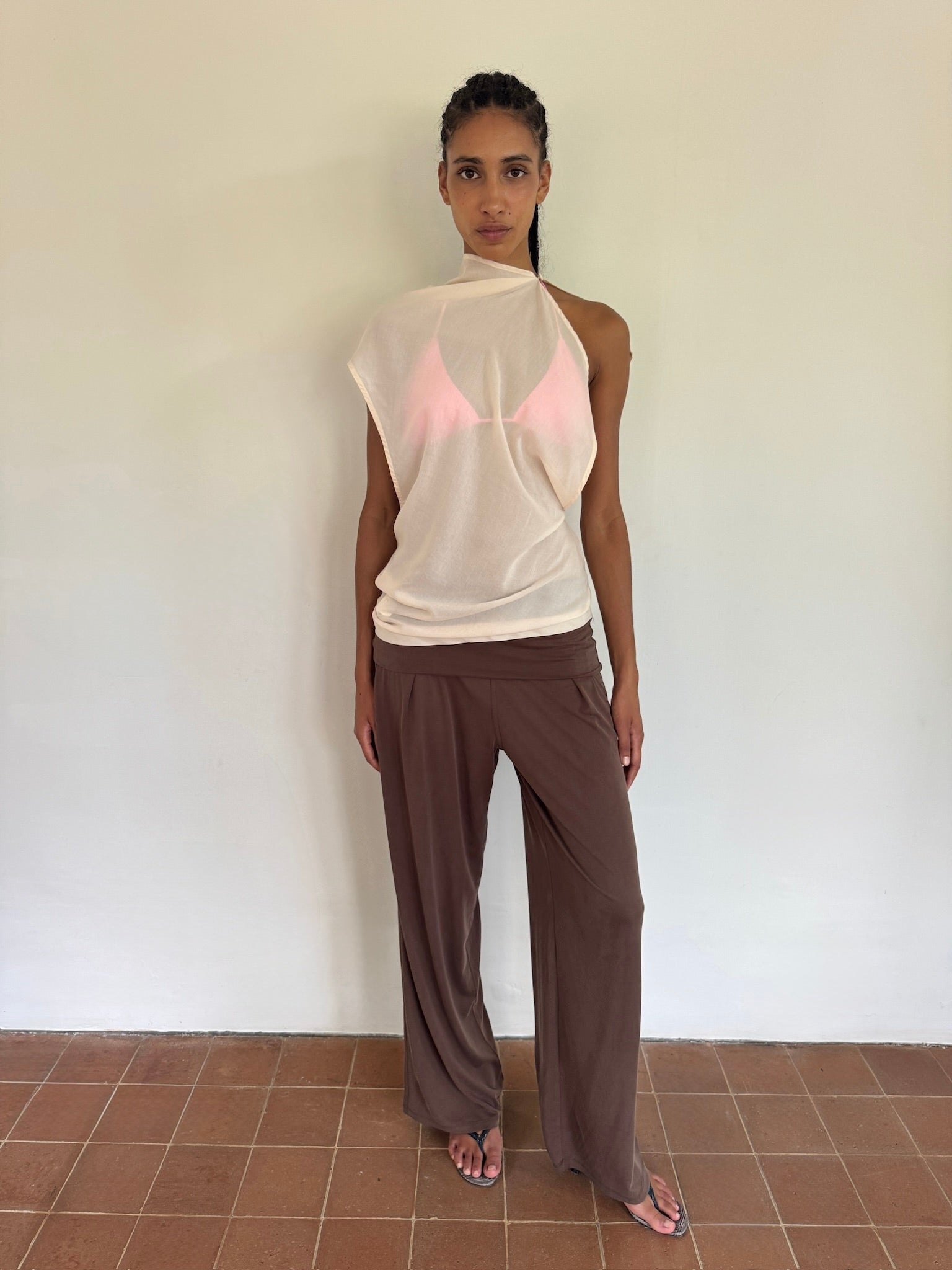 Serene Pant - Warm Brown
