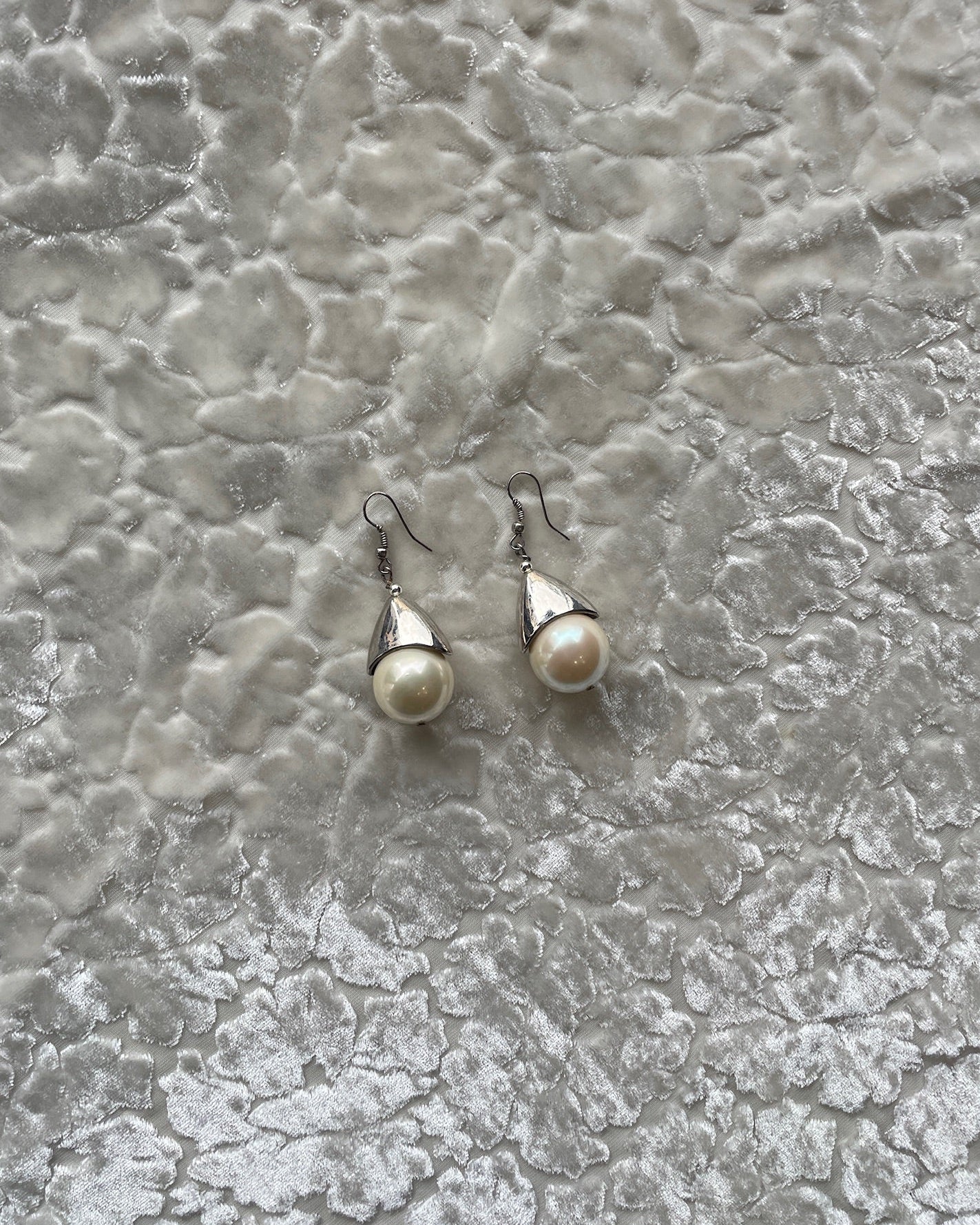 Vintage Pearl Drop Earrings
