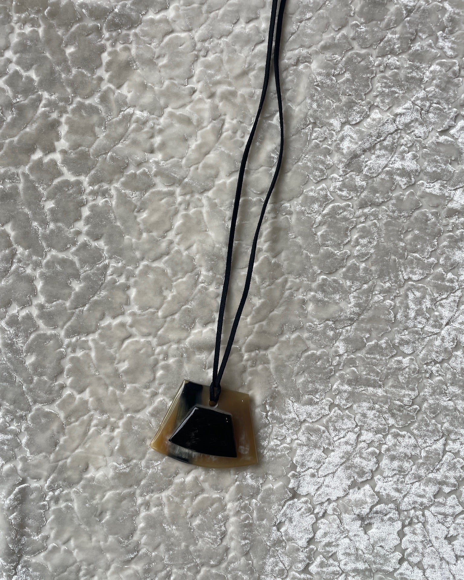 Vintage Horn Pendant Necklace