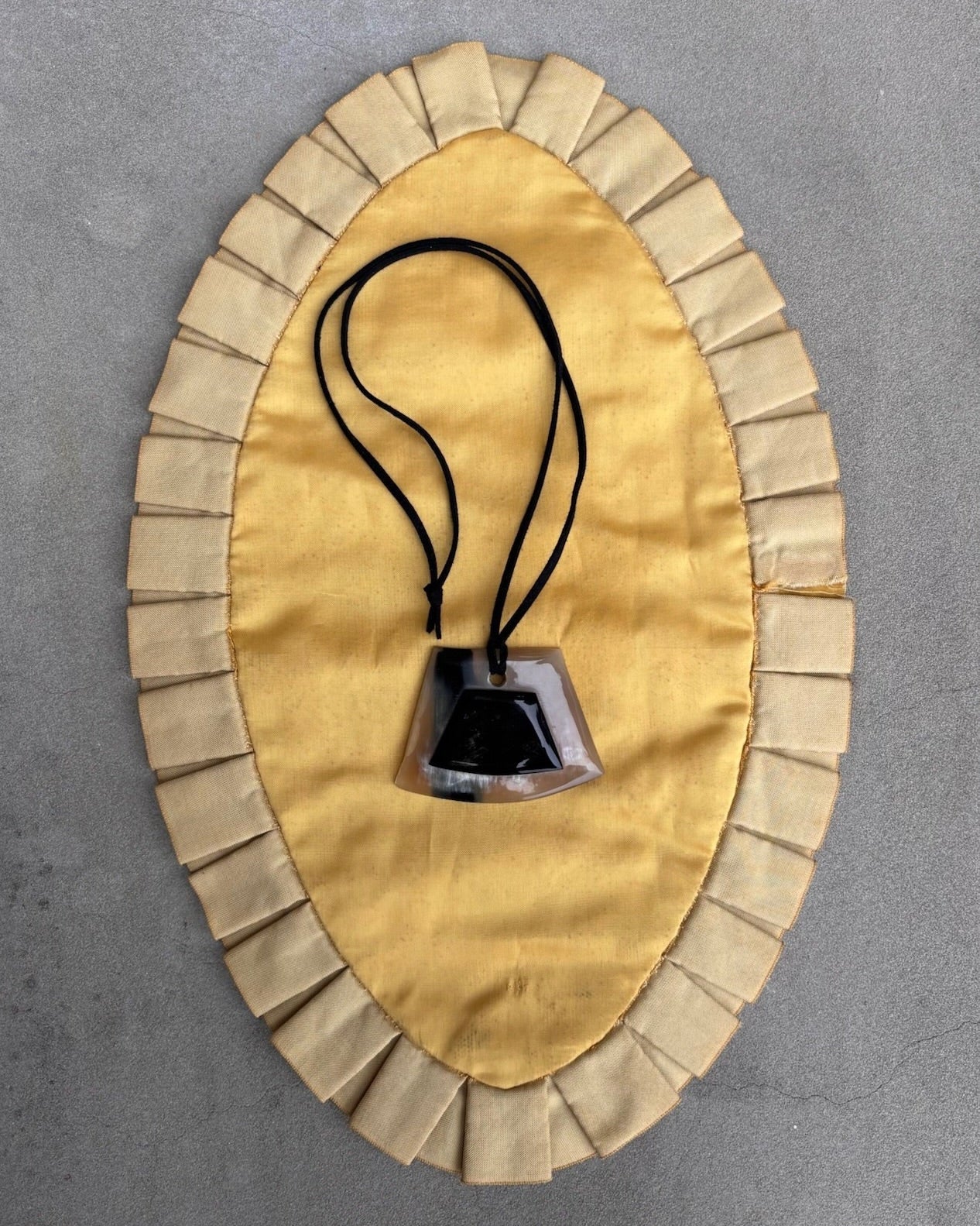 Vintage Horn Pendant Necklace