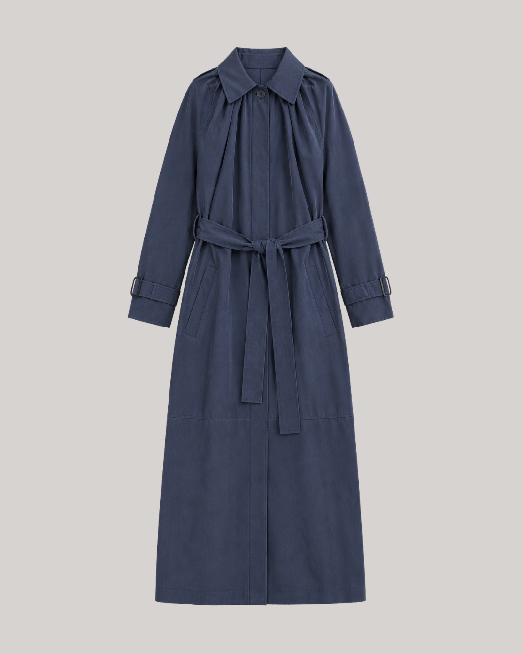 Laurel Trench Coat - Charcoal