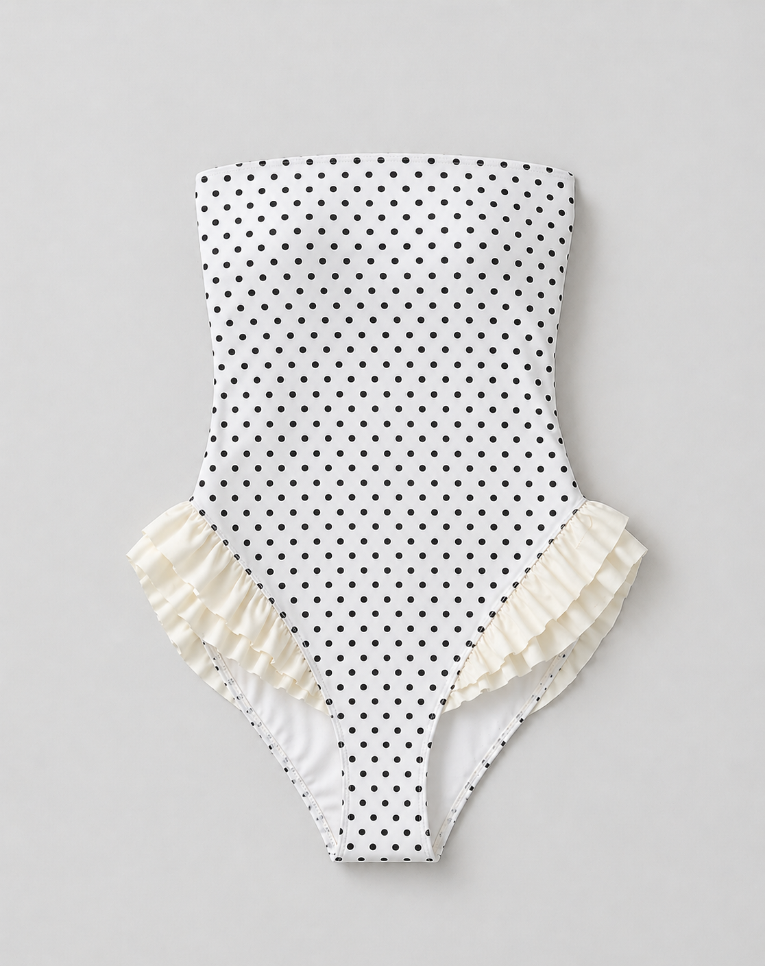 Margot One Piece – White Polka