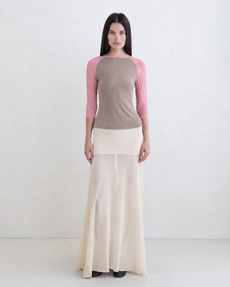 Raglan Top - Blush