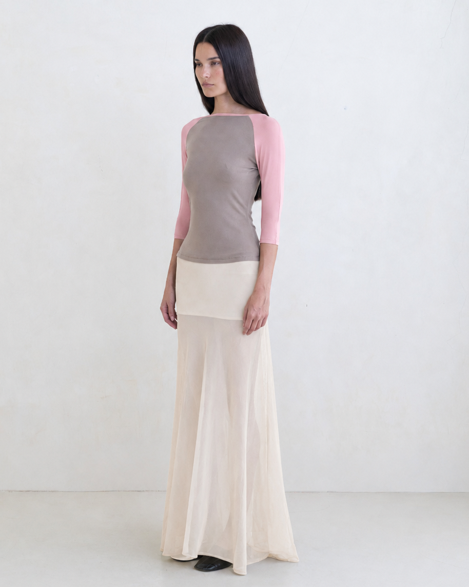 Raglan Top - Blush