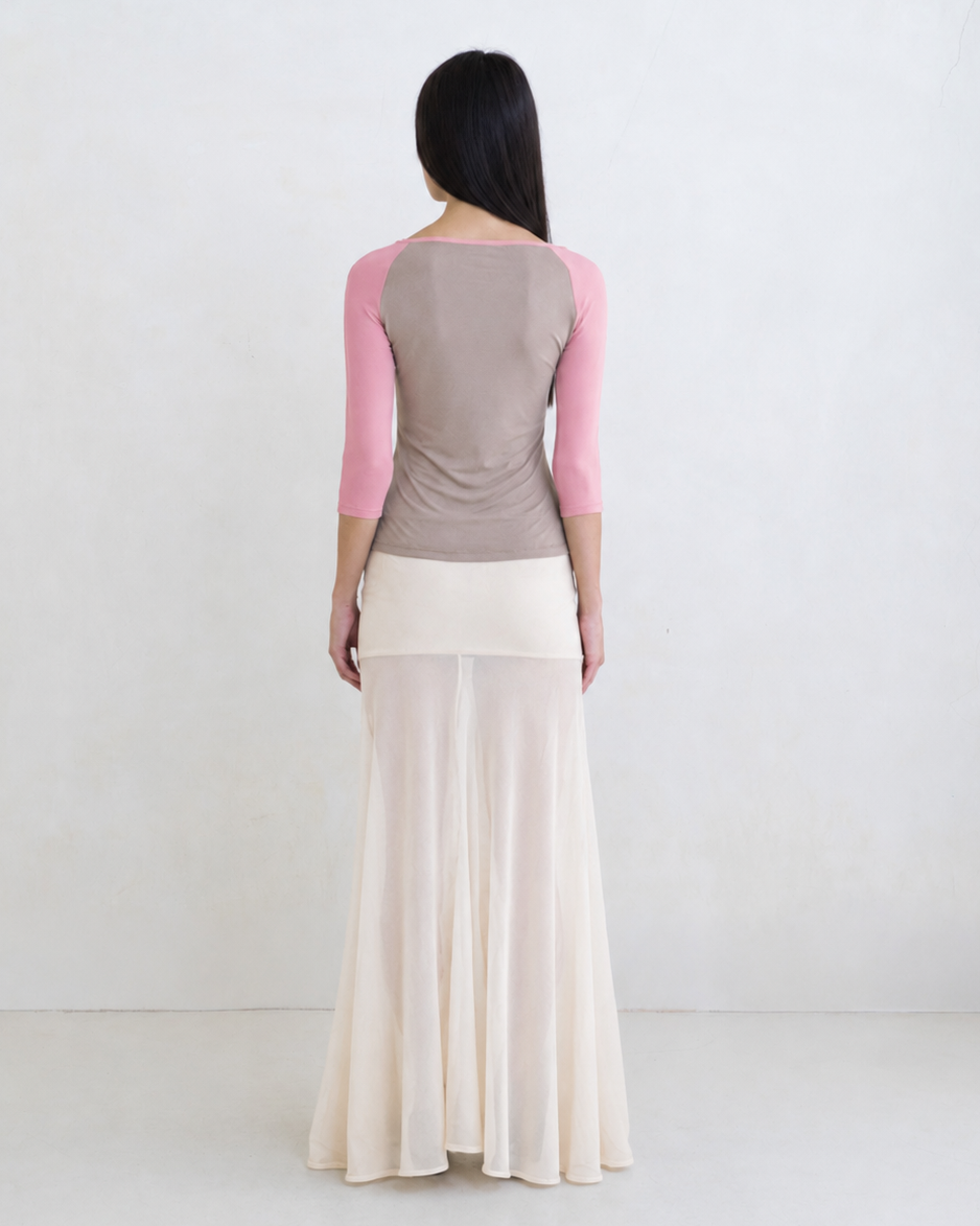 Raglan Top - Blush