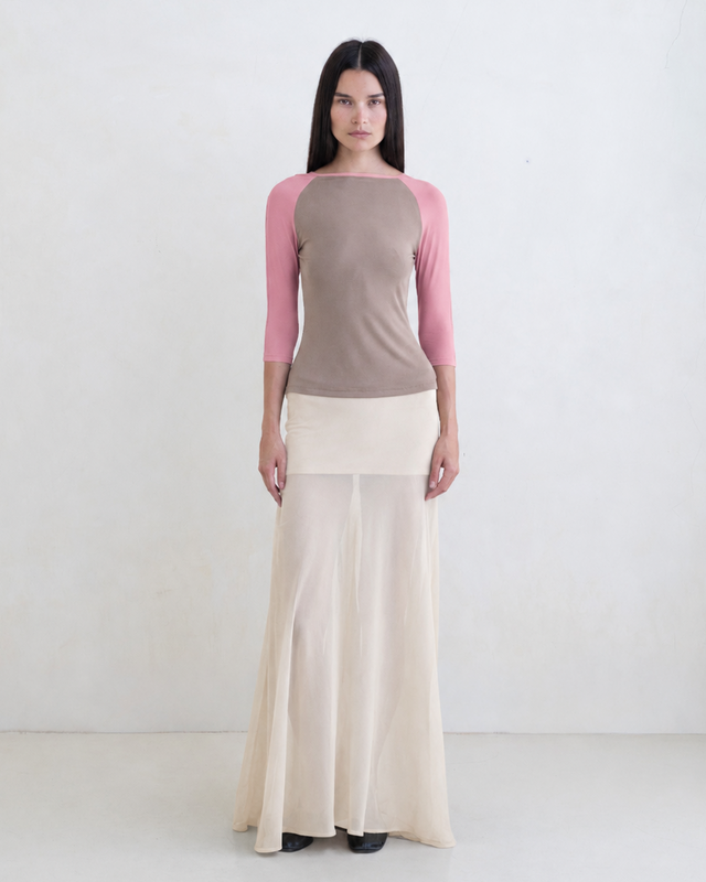 Raglan Top - Blush