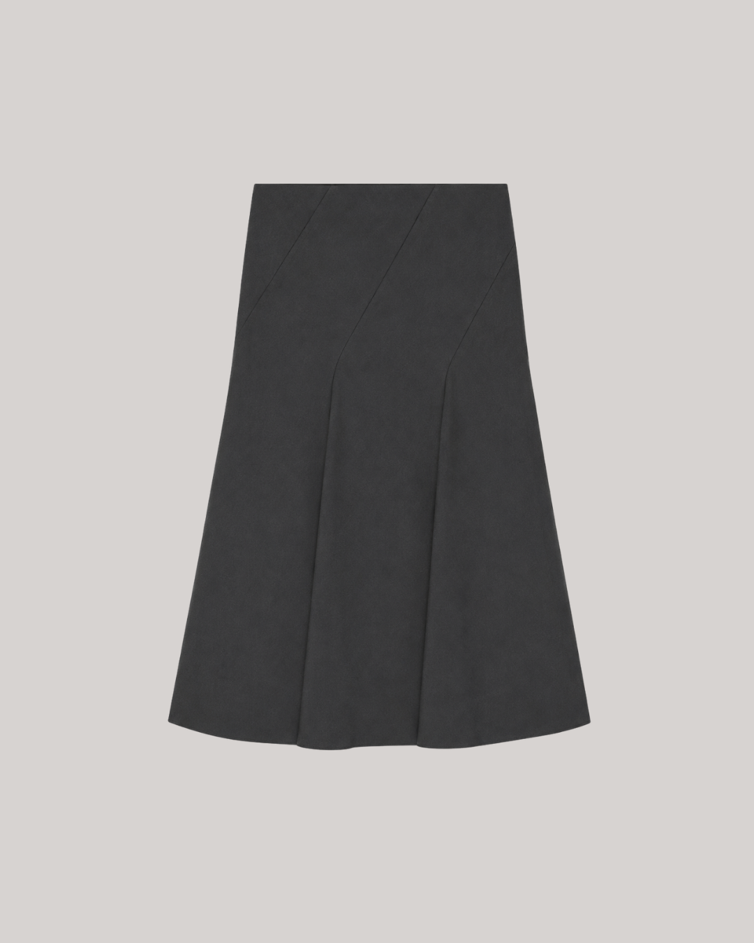 Spiral Skirt - Charcoal