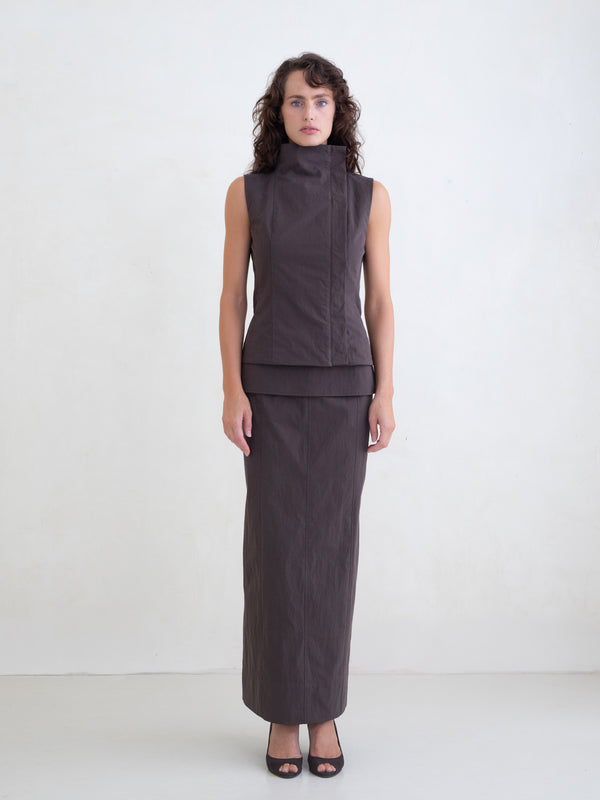 Secrets Vest - Brown