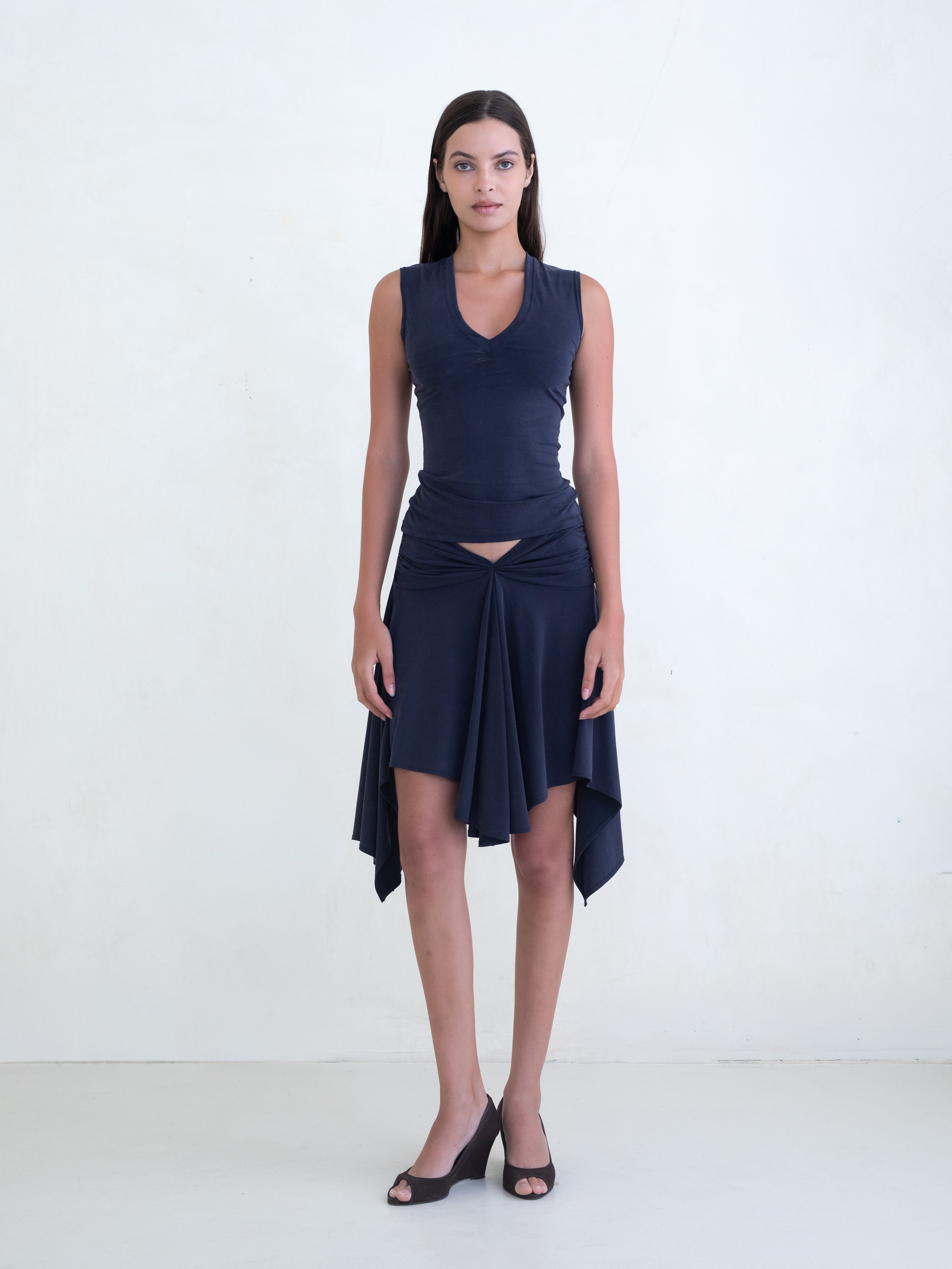 Lovell Skirt - Indigo