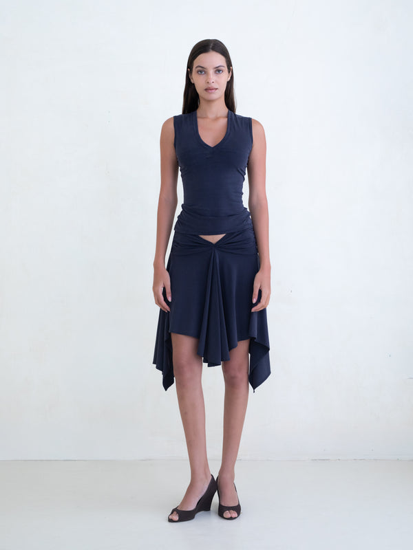 Lovell Skirt - Indigo