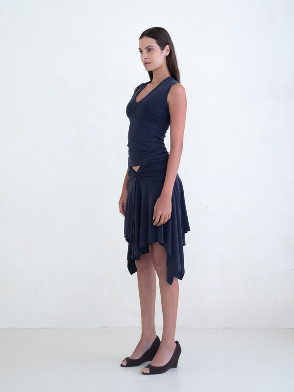 Lovell Skirt - Indigo