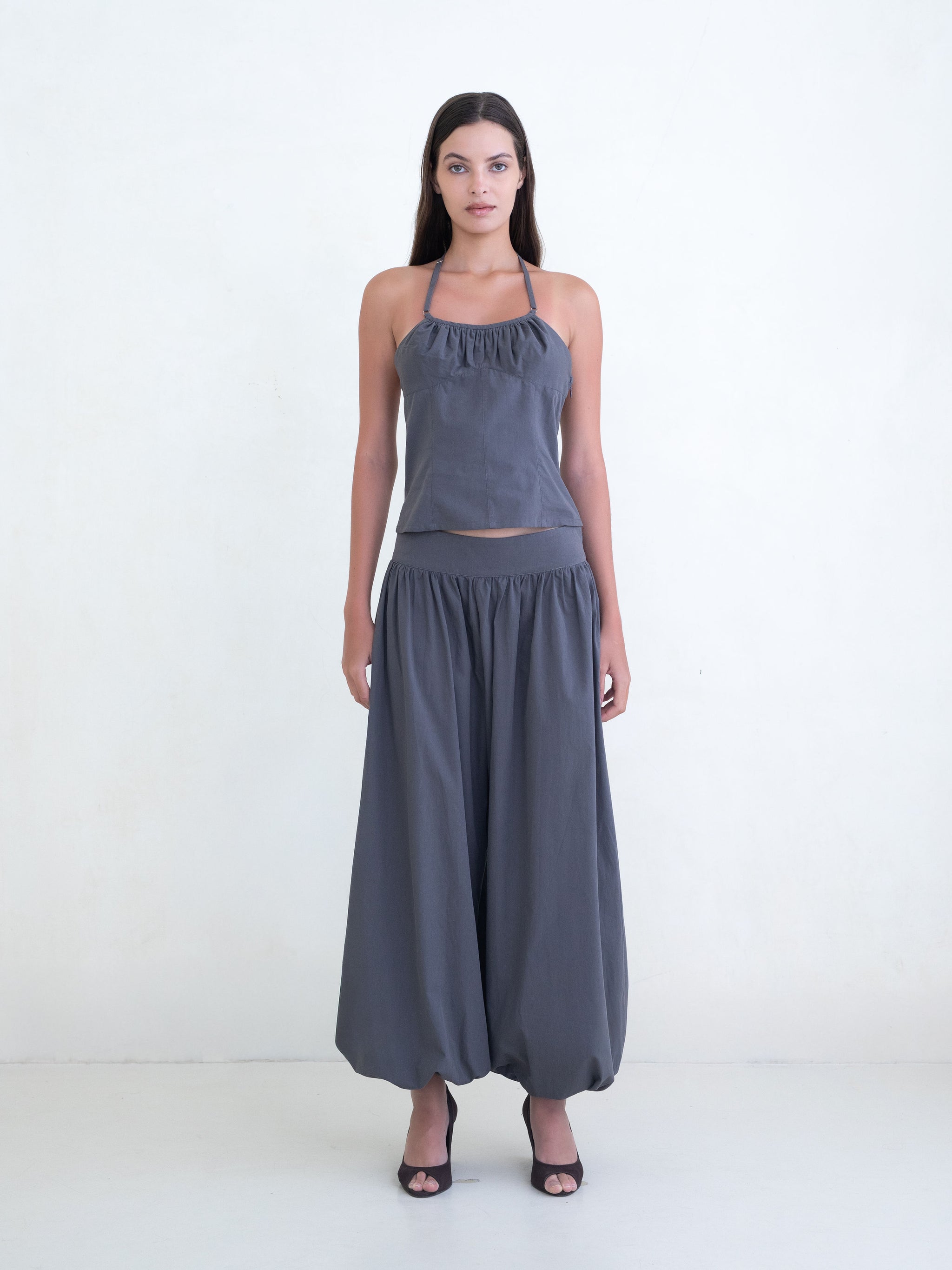 Blanca Pant - Charcoal