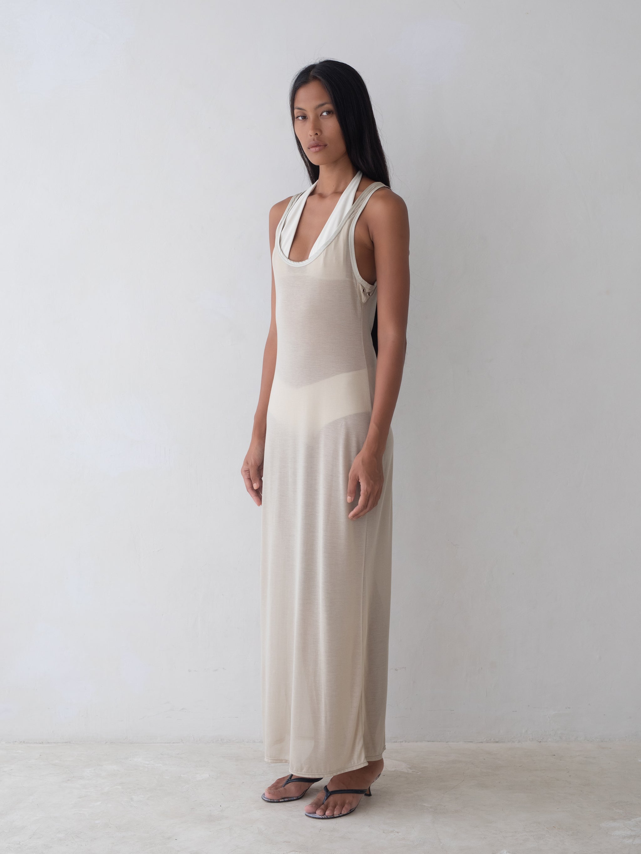 Rhys Dress - Oat