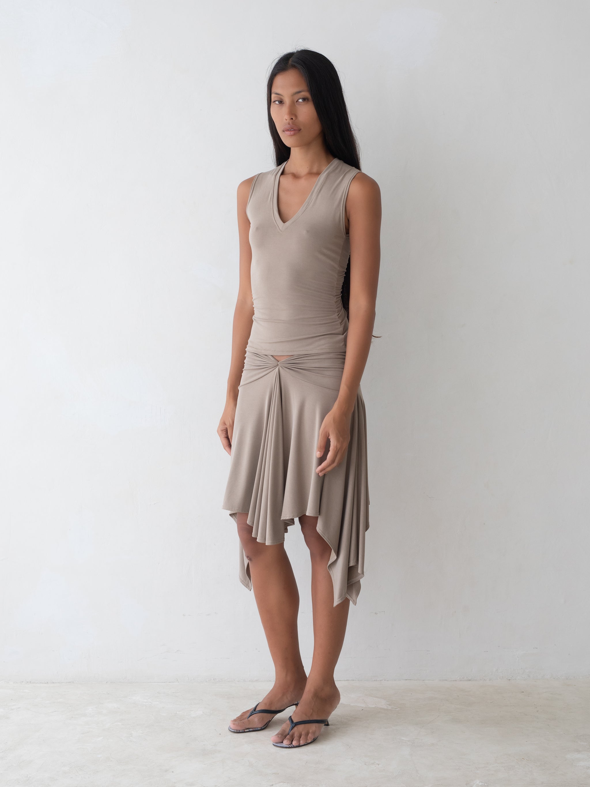 Lovell Skirt - Taupe
