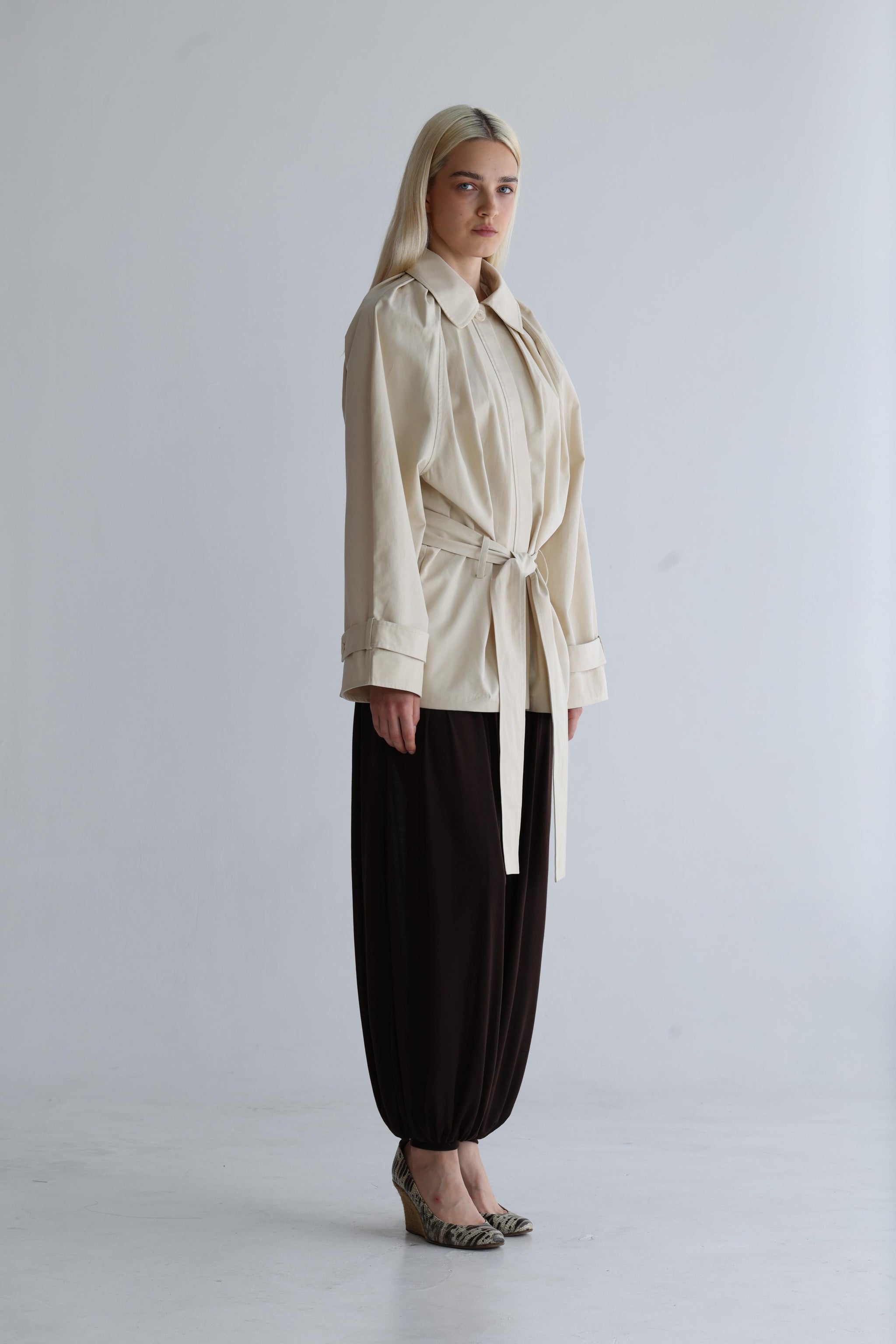 Laurel Trench Mini - Butter