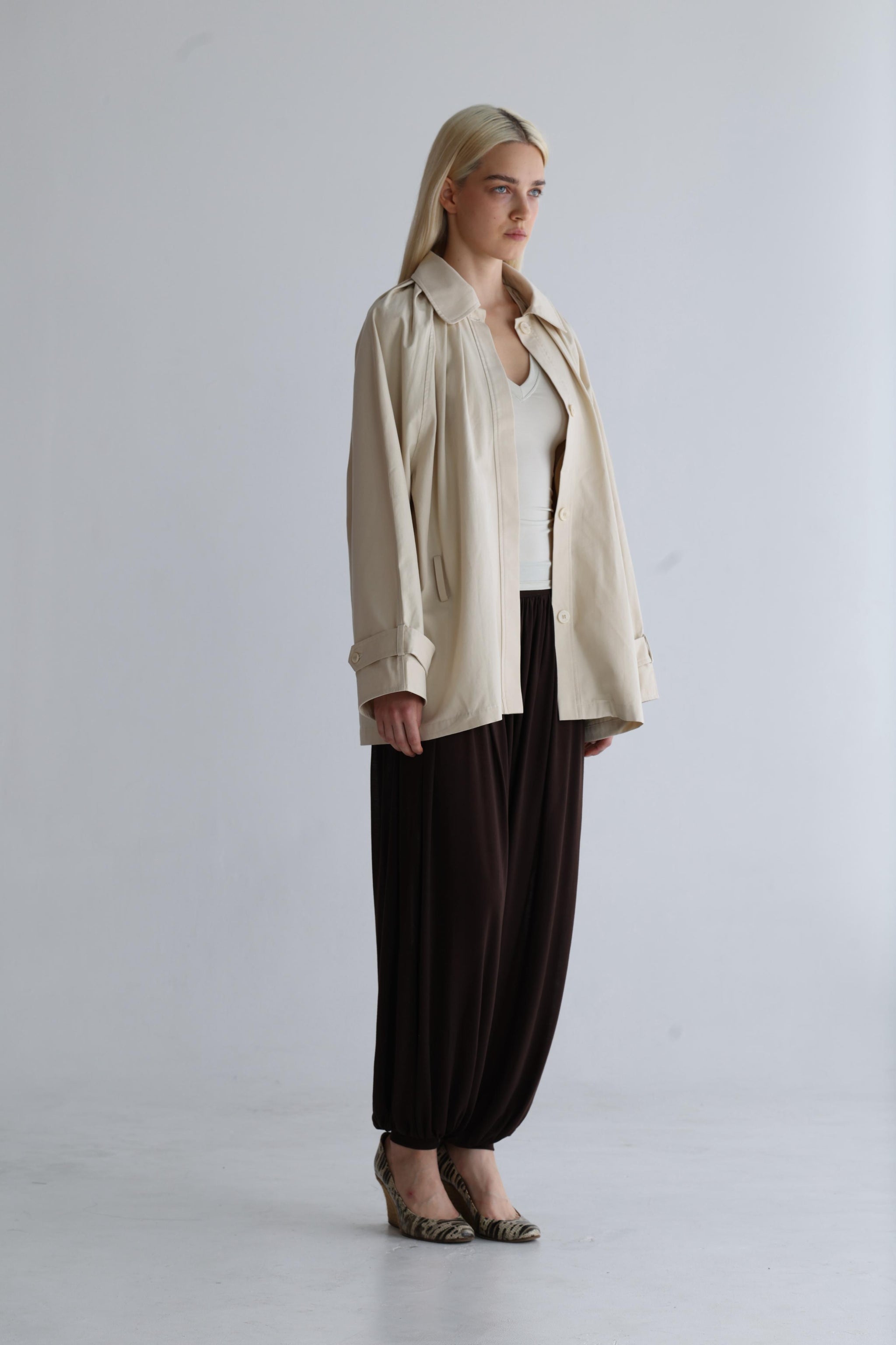 Laurel Trench Mini - Butter