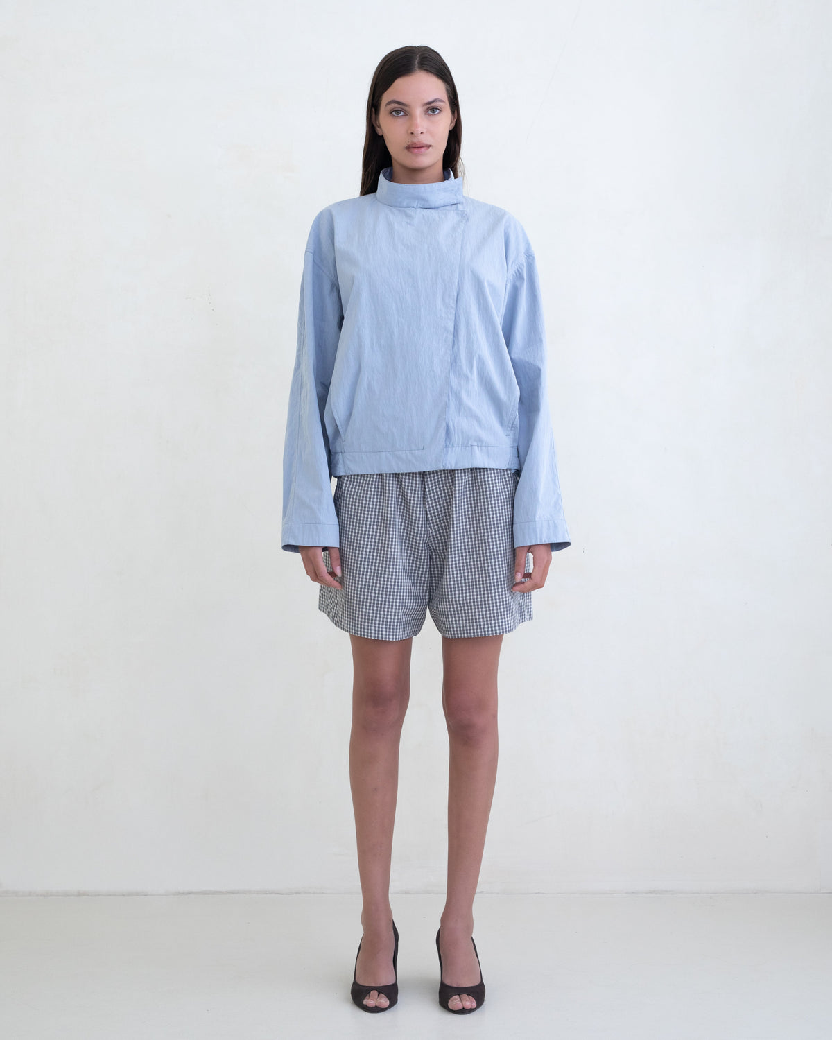 Summer Jacket - Powder Blue – Belle Anna